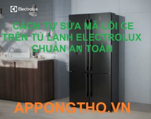 Tủ Lạnh Electrolux Lỗi CE Rủi Ro Đang Tăng Cao!