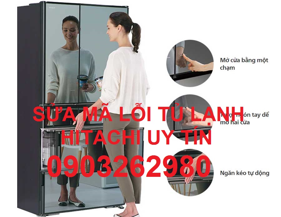 Sơ đồ phá băng ở tủ lạnh Hitachi
