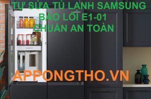 Hà Nội sửa tủ lạnh Samsung lỗi F1-01 tốt nhất giá rẻ