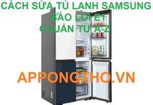 Sửa tủ lạnh Samsung báo lỗi E1 uy tín tại Hà Nội